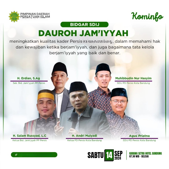 Dauroh Jamiyyah SDIJ PD PERSIS Kabupaten Jembrana